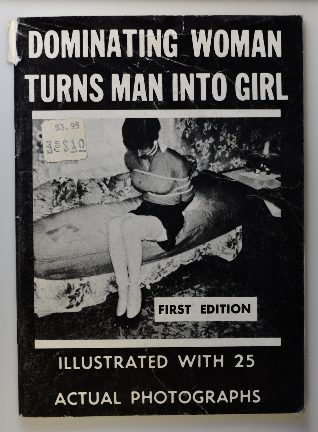 DOMINATING WOMAN TURNS MAN INTO GIRL FIRST EDITION COVER