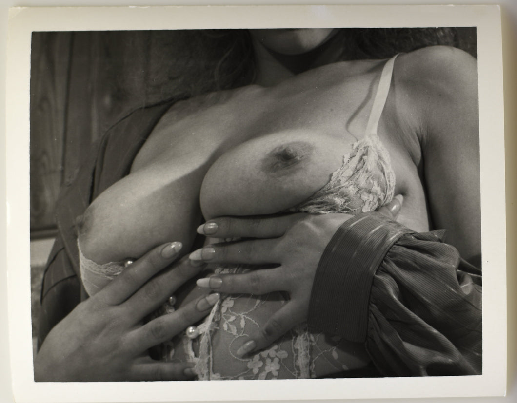 Original Photo Risqué Pinup Vintage Female Nude [RTR−F00123 ]
