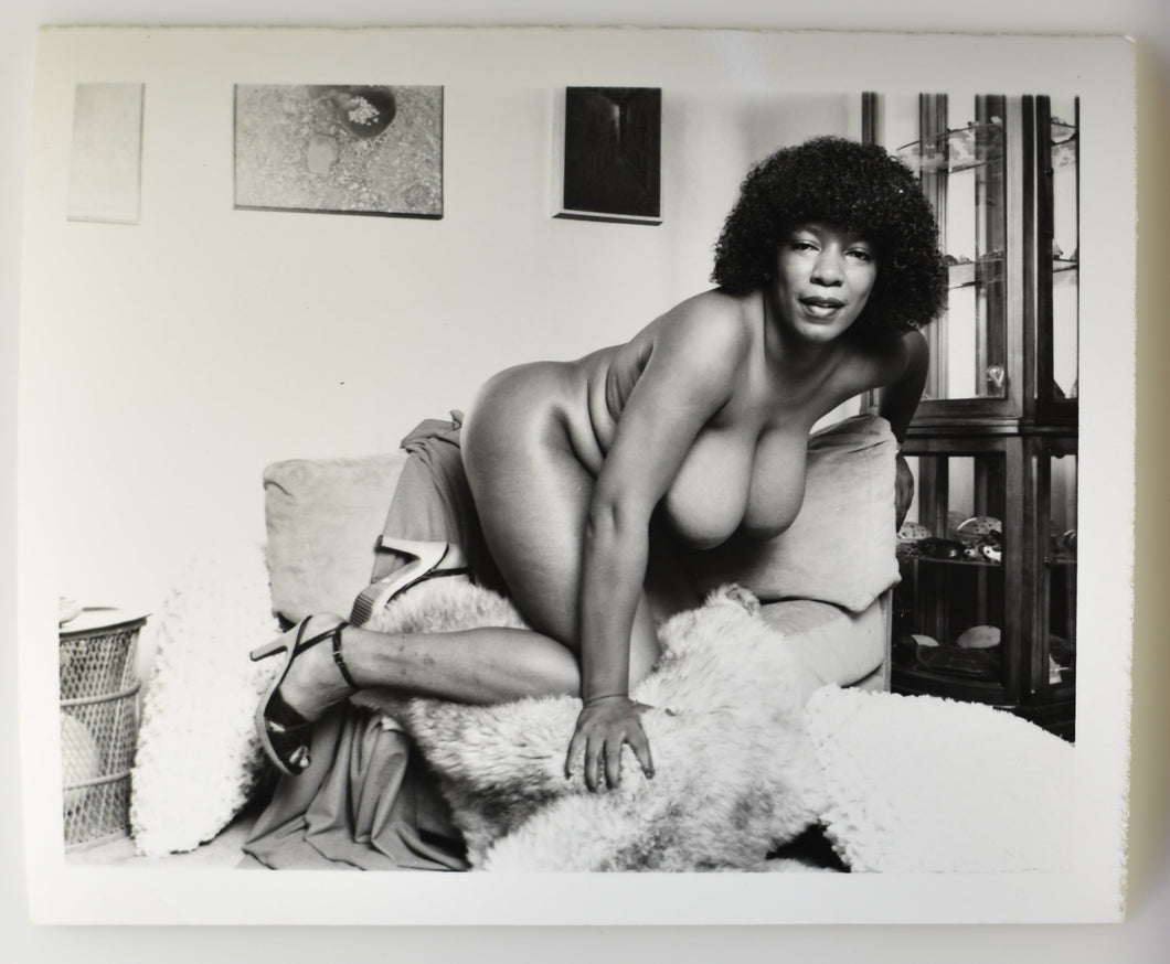 Original Photo Risqué Pinup Vintage Female Nude [RTR−F00179 ]