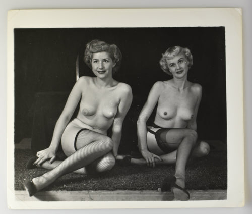 Original Photo Risqué Pinup Vintage Female Nude [RTR−F00209 ]