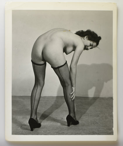 Original Photo Risqué Pinup Vintage Female Nude [RTR−F00230 ]